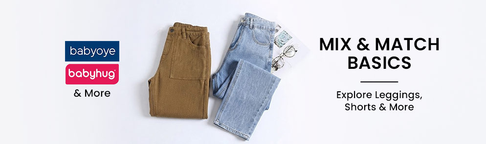 Mix & Match Basics | Up to 14Y