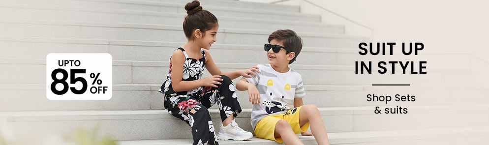 Suit up in Style | Up to 14Y