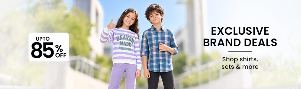 Exclusive Brand Deals | Up to 14Y 