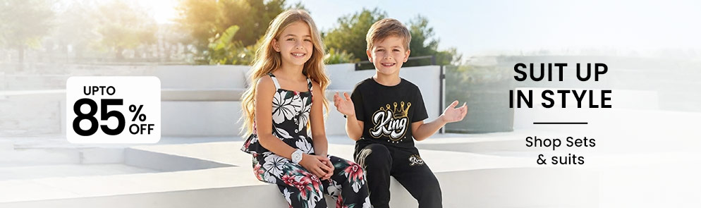 Suit up in Style | Up to 14Y 