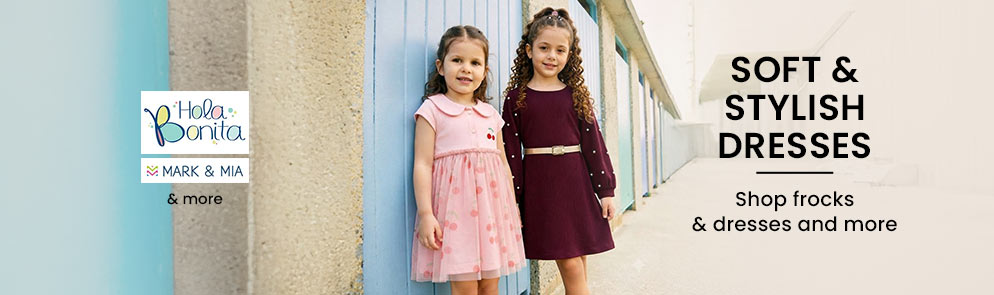 Soft and stylish Dresses | Up to to 14Y