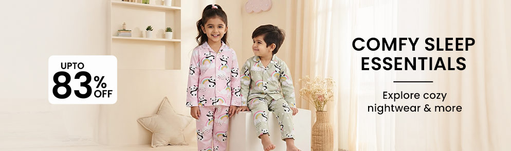 Comfy Sleep Essentials | Up To 14Y