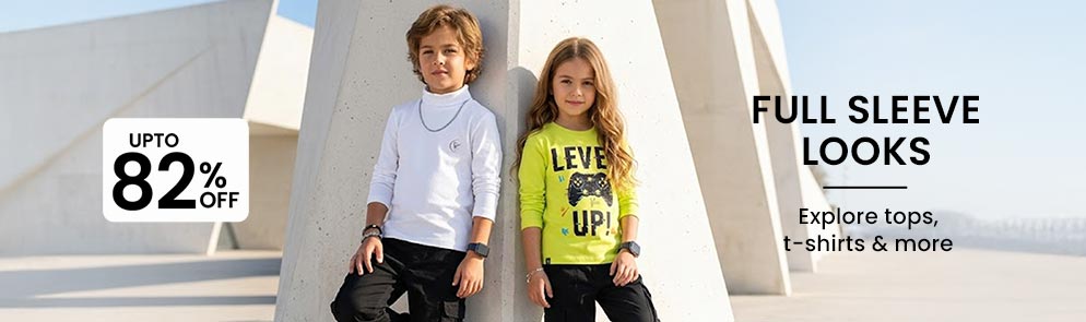 Full sleeve looks | Up to 14Y 