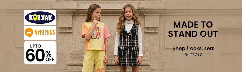 Made to Stand Out | Up to 14Y  