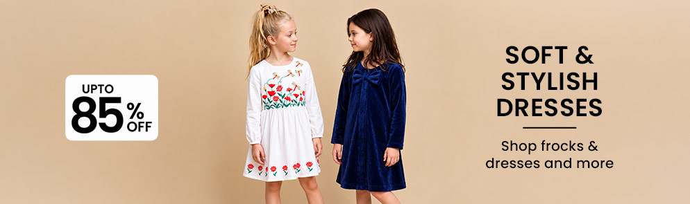 Soft and stylish Dresses | Up to to 14Y