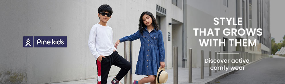 Style That Grows With Them | 4 to 14Y