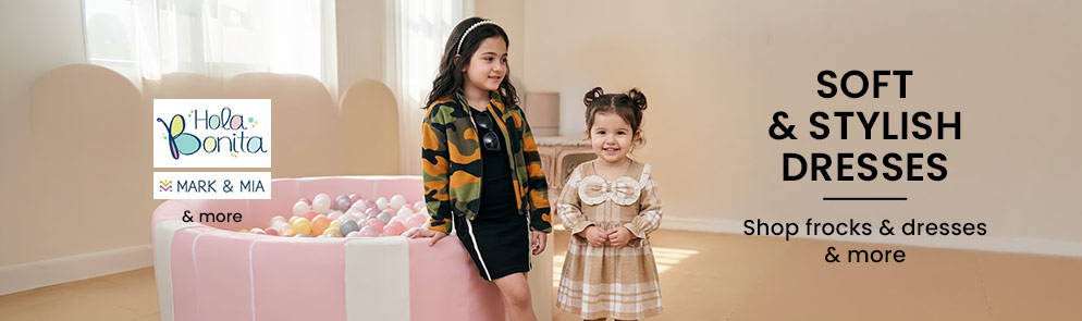 Soft and stylish Dresses | Up to to 14Y