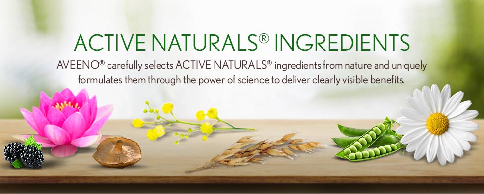 Aveeno Active Naturals Ingredients