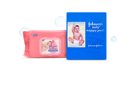 Johnson's Baby Wipes & Nappy Pads