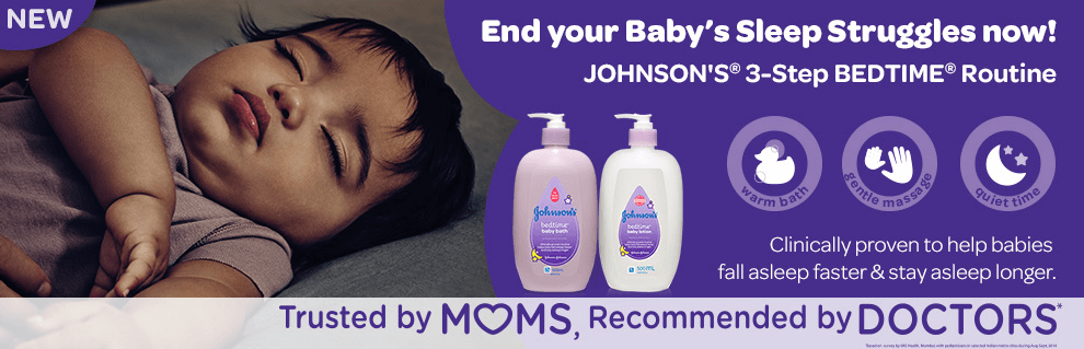 Johnson's 3-Step Bedtime Routine