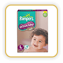 Pampers Active Baby Diapers