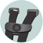 Wide and twist-free straps
