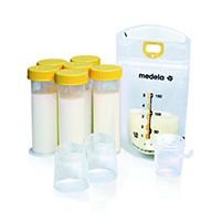 Breast Milk Storage Bottles and Bags