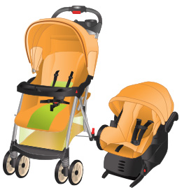 Frame stroller 