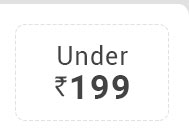 Under Rs. 199