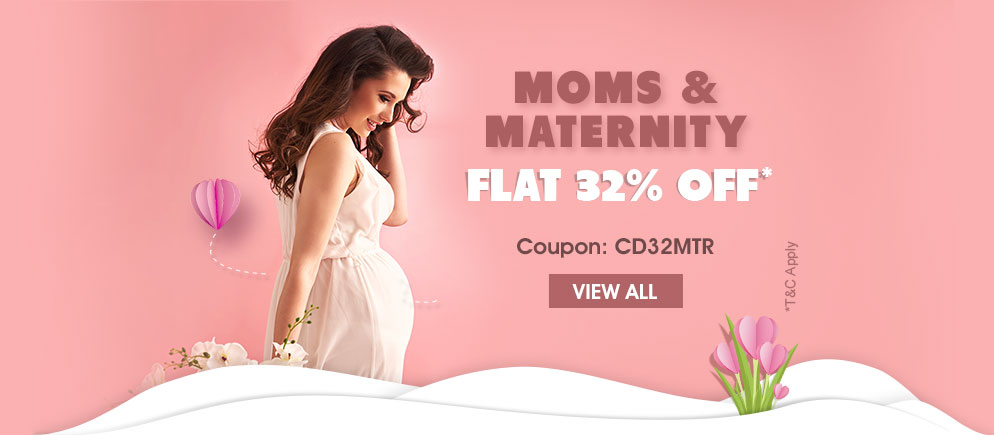 MOMS & MATERNITY Flat 32% OFF*