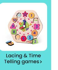 Lacing & Time Telling games