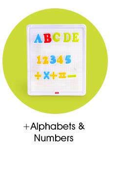 Alphabets and Numbers