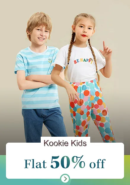 Kookie Kids Flat 50