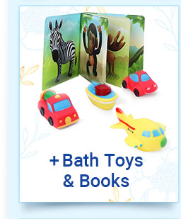 Bath toys & Books