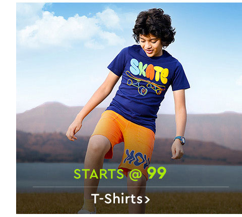 Best Seller Boy's Tshirts starting at just ₹99