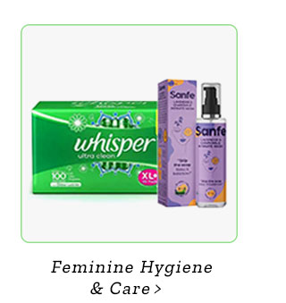 Get Up To 72% Off on Feminine Hygiene Products