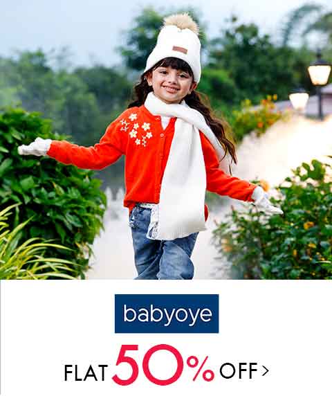 Flat 50% Off on Select Kids Clothes