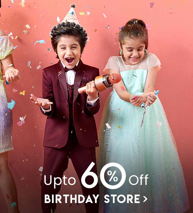 40% OFF on Kids Dress, Suit, Accessories and More