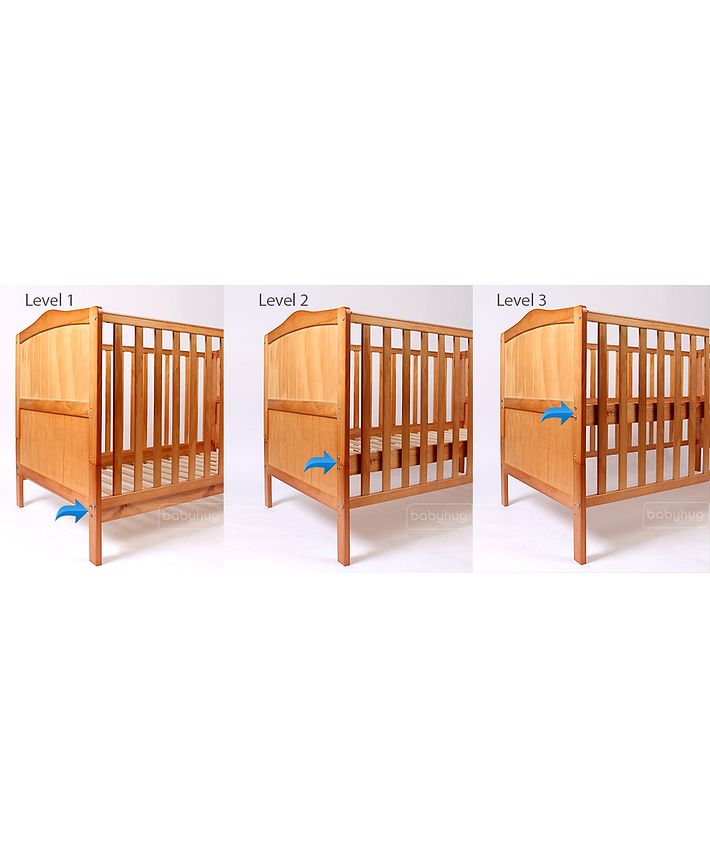 baby crib adjustable mattress height