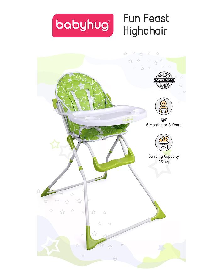 babyhug fun feast high chair