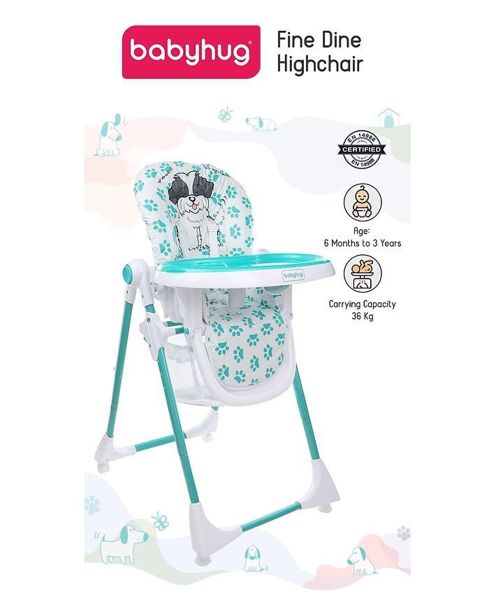 babyhug fine dine high chair