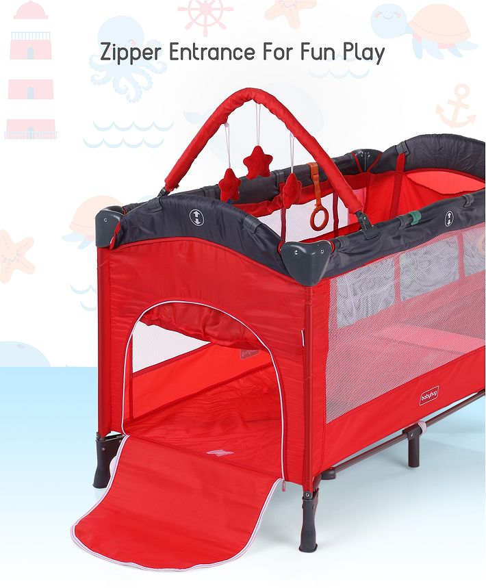 babyhug active baby 3 in 1 playpen