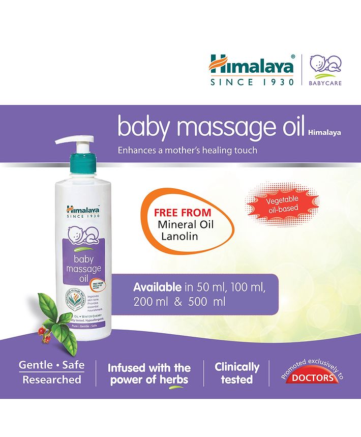 himalaya shishu malish tel