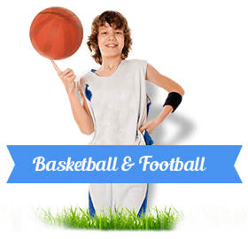 Basketball-&-Football