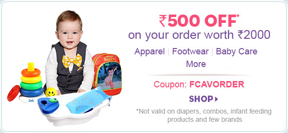 Rs. 500 OFF* on your order worth Rs. 2000