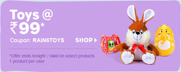 Toys @ Rs. 99*