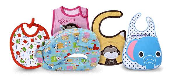 Bibs, Feeding Pillow & Other essentials