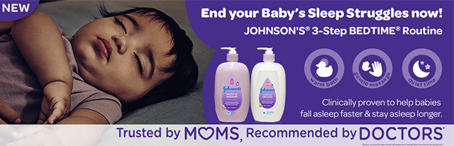 Johnson's 3-Step Bedtime Routine