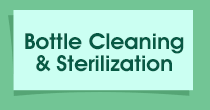 Bottle Cleaning & Sterilization