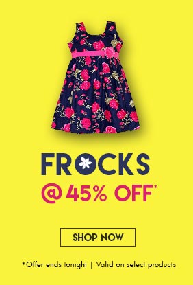 Frocks @ 45% OFF*