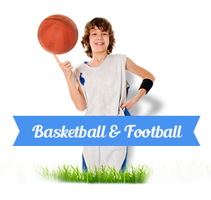 Basketball Football