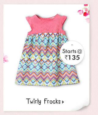 Twirly Frocks -  Starts at Rs. 135*