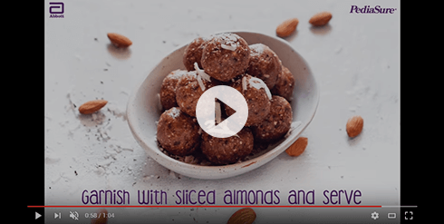 PediaSure Chocolate Almond Energy Bites