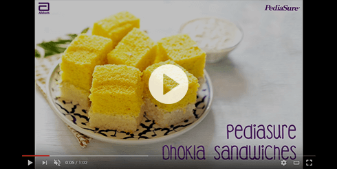 PediaSure Dhokla Sandwiches
