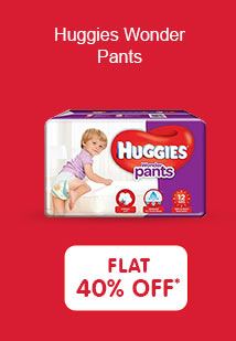 Huggies Wonder Pants Extra Large Diapers FLAT 40% OFF*