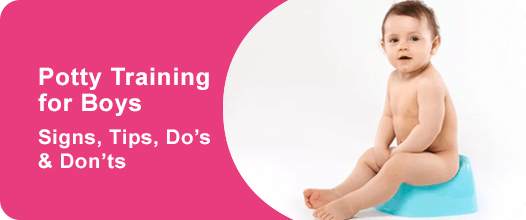 Potty Training for Boys – Signs, Tips, Do’s and Don’ts