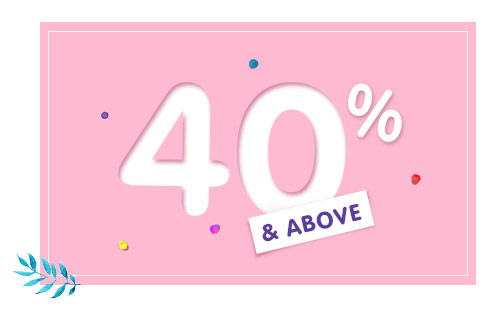 40% & Above