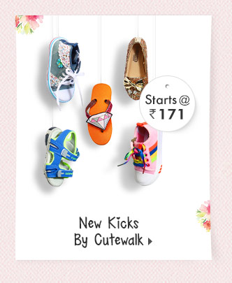 New Kicks By Cutewalk - Starts at Rs. 171*