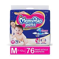 MamyPoko Extra Absorb Pant Style Diapers Medium - 76 Pieces