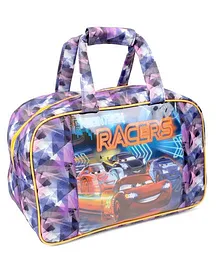 Disney Cars Kids Multipurpose Bag Racers Print - Purple Multicolor
